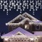 Instalatie craciun tip turturi, ip44, 30 m, 858 led-uri, alb rece, 8 jocuri de lumini, interconectabila, prelungitor 5 m inclus, fir cupru, flippy, in