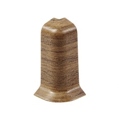 Colt exterior pentru plinta Set 10456-6011, nuc walnut, 52 x 22.5 mm, 2 buc/set