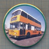 AX 1038 INSIGNA -AUTOBUZ SUPRETAJAT -BUSWAYS -AUSTRALIA-PENTRU COLECTIONARI