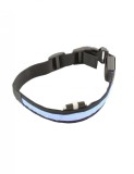 Zgarda pentru pisica sau caine iluminata cu LED culoare Albastra AVX-AG232A, AVEX