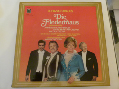 Die Fliedermaus - Strauss, 2 vinil foto