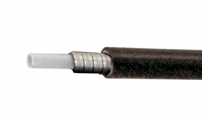 Teaca cablu frana insertie PVC &amp;Oslash;5, culoare negru, produsul se vinde la metru PB Cod:463530060RM foto