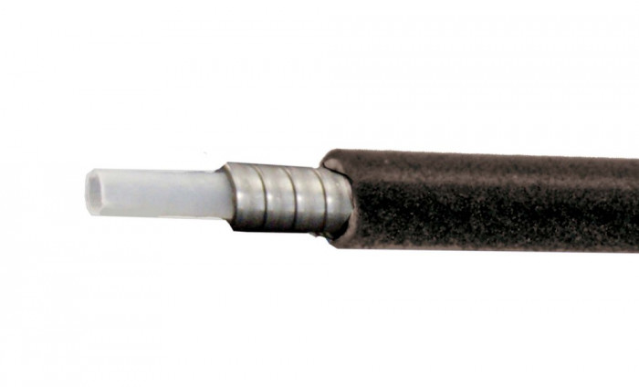Teaca cablu frana insertie PVC &Oslash;5, culoare negru, produsul se vinde la metru PB Cod:463530060RM