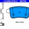 ATE 13.0460-2744.2 set placute frana,frana disc