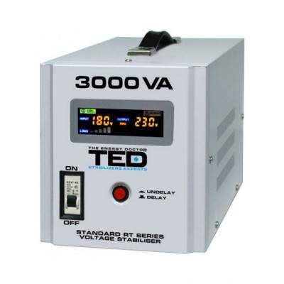 Stabilizator retea maxim 3000VA-AVR RT Series TED000149 SafetyGuard Surveillance foto