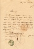 Principatele Unite - Muntenia - document postal din Braila datat 1860 cu stampila rarisima negativa POȘCITA BRAILA