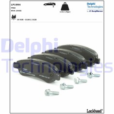 DELPHI LP1994 set placute frana,frana disc