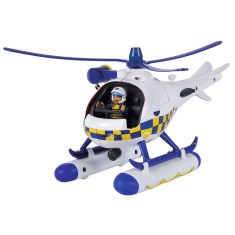 Elicopter Simba Fireman Sam Police Wallaby cu figurina foto
