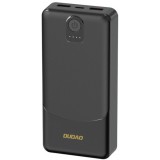 Baterie Externa Dudao K10, 10000mAh, 12W, 2 x USB-A, Neagra