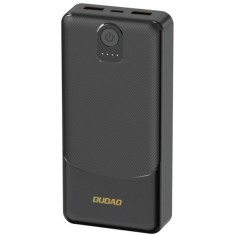 Baterie Externa Dudao K10, 10000mAh, 12W, 2 x USB-A, Neagra
