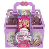 Set Valiză Jucărie Lila cu Cosmetice și Activități Creative, CMCLASS