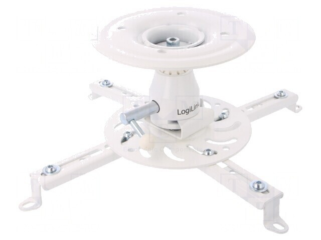 Suport proiector alb 25kg 135mm BP0056