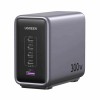 Incarcator Statie UGREEN CD333 Nexode, 300W, 5A, 1 x USB-A - 4 x USB-C, Gri