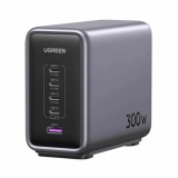 Cumpara ieftin Incarcator Statie UGREEN CD333 Nexode, 300W, 5A, 1 x USB-A - 4 x USB-C, Gri