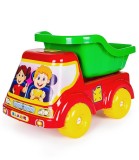 Jucarie Basculanta cu Autocolante, 3 Culori, Plastic, 35 cm, Pentru Copii peste 3 ani, Fabricata in Ucraina