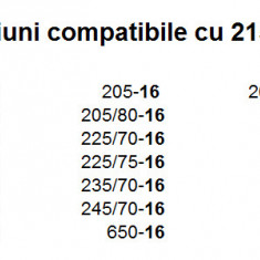 LANTURI ANTIDERAPANTE TIP SCARITA AUTOUTILITARE 215/75-16 (2BUC)