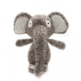 Jucarie din plus pentru caini, elefant, 16 cm
