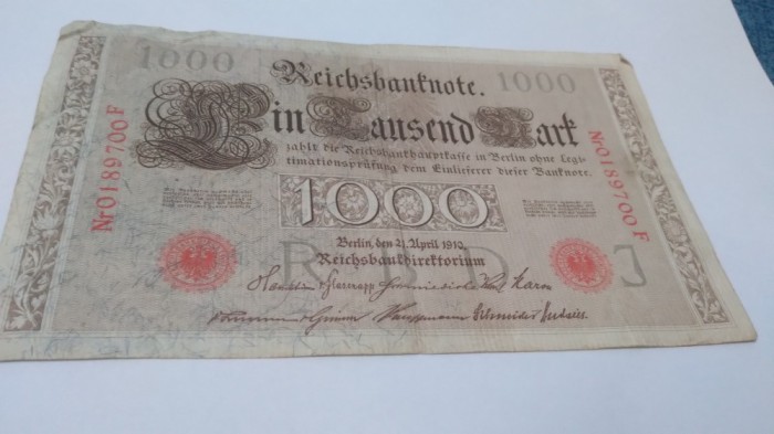 1000 MARK 1910