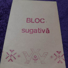 BLOC SUGATIVA,Letea SA.Bloc sugativa S.T.R. 11950-86,Bloc sugativa vechi Colecti