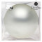 Glob de Craciun Christmas Planet 8842 15 cm Geam Alb