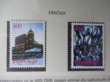 Feroe-Craciun -serie completa,nestampilate MNH