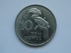 10 NGWEE 1968 ZAMBIA foto