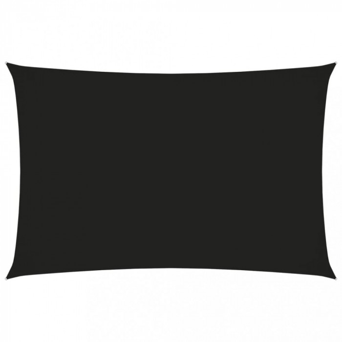 Parasolar, negru, 2,5x5 m, tesatura oxford, dreptunghiular GartenMobel Dekor
