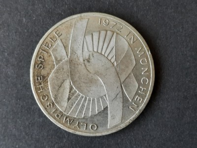 10 DM &amp;quot;Olympische Spiele&amp;quot; 1972, J, RFG - A 2921 foto