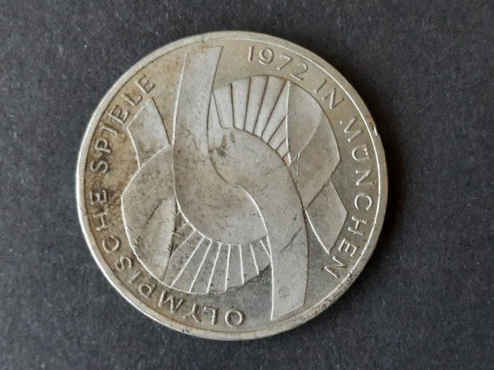 10 DM &quot;Olympische Spiele&quot; 1972, J, RFG - A 2921