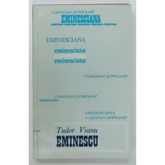 EMINESCU de TUDOR VIANU , 1974, PREZINTA URME DE UZURA