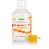 Vitamina C Lichida 1000mg + Vitamina D3 + Zinc 500ml