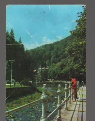 CPIB 17162 CARTE POSTALA - VEDERE DIN SLANIC MOLDOVA, RPR foto