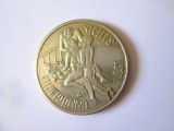 Rar! Jeton 6 Mark/Sex-Taler aUNC,Sex in Deutschland-Germania Democrata 1993,diametrul=31 mm