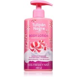 Tulip&aacute;n Negro Fresa lapte de corp 400 ml