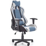 Cumpara ieftin Scaun directorial gaming HM Cayman, mecanism de balans, suport lombar, perne reglabile, cadru polipropilena, 120 kg, gri turcoaz