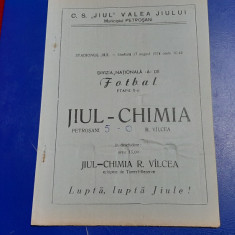 program JIul - Chimia Rm. Vilcea