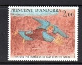 Andorra (Fr) 1980 - Arta religioasa, gravura, neuzat