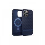 Husa iPhone 14 Pro Spigen Caseology Parallax MagSafe Midnight Blue