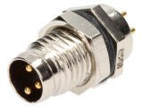 Conector M8 Tată 3 PIN Montare Panou