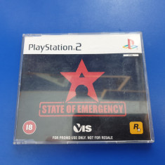 State of Emergency - joc PS2 (Playstation 2) Promo