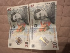 Bancnote 20 de lei foto