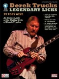 Derek Trucks: Legendary Licks: An Inside Look at the Guitar Style of Derek Trucks [With CD (Audio)]