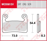 Set placute frana fata TRW MCB901SV - BMW S 1000 RR ABS (19-) - R 1250 GS ABS (19-) - R 1250 RT Sport ABS (19-)