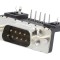 Conector D-Sub 9 pini soclu tată 90&deg;