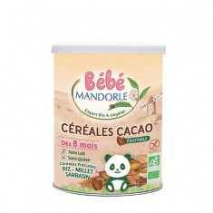 Cereale cu Cacao pentru Bebelusi Bio 400gr La Mandorle