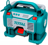 Total - Compresor Aer - 160Psi/11Bar - Li-Ion - 20V (Nu Include Acumulator Si Incarcator)