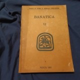Carte / Revista Banatica ( Muzeul de Istorie al judetului Caras Severin ) nr 12 volumul II anul 1993 / 408 pagini !