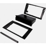 Cadru radio Audi Seat 2 DIN antracit