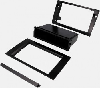 Cadru radio Audi Seat 2 DIN antracit