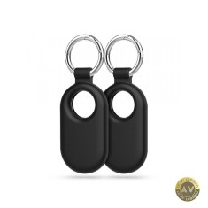 Husa Tech-Protect Icon pentru Samsung Galaxy SmartTag2 Set 2 bucati Neagra
